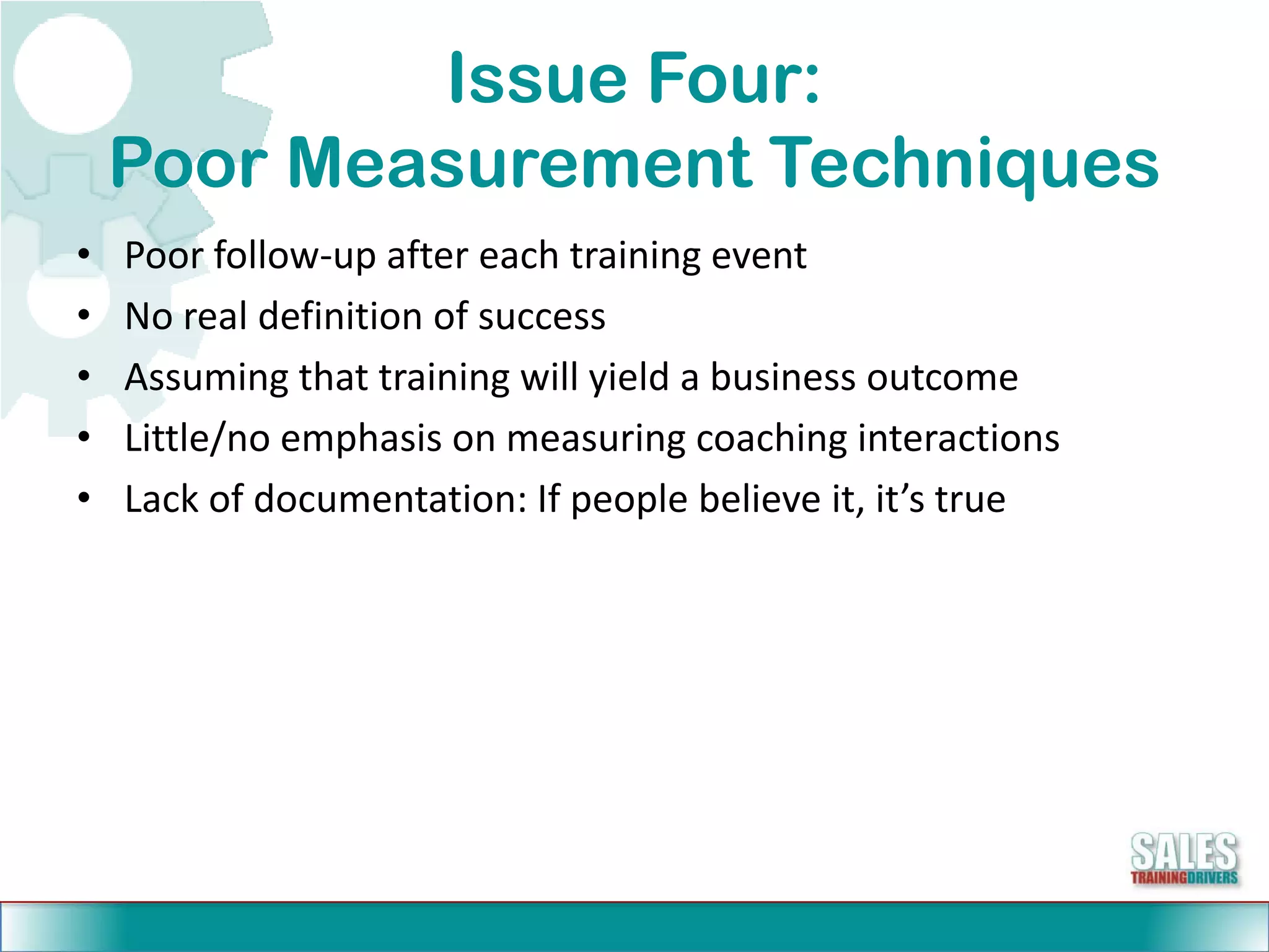 5 Biggest Challenges In Sales Training