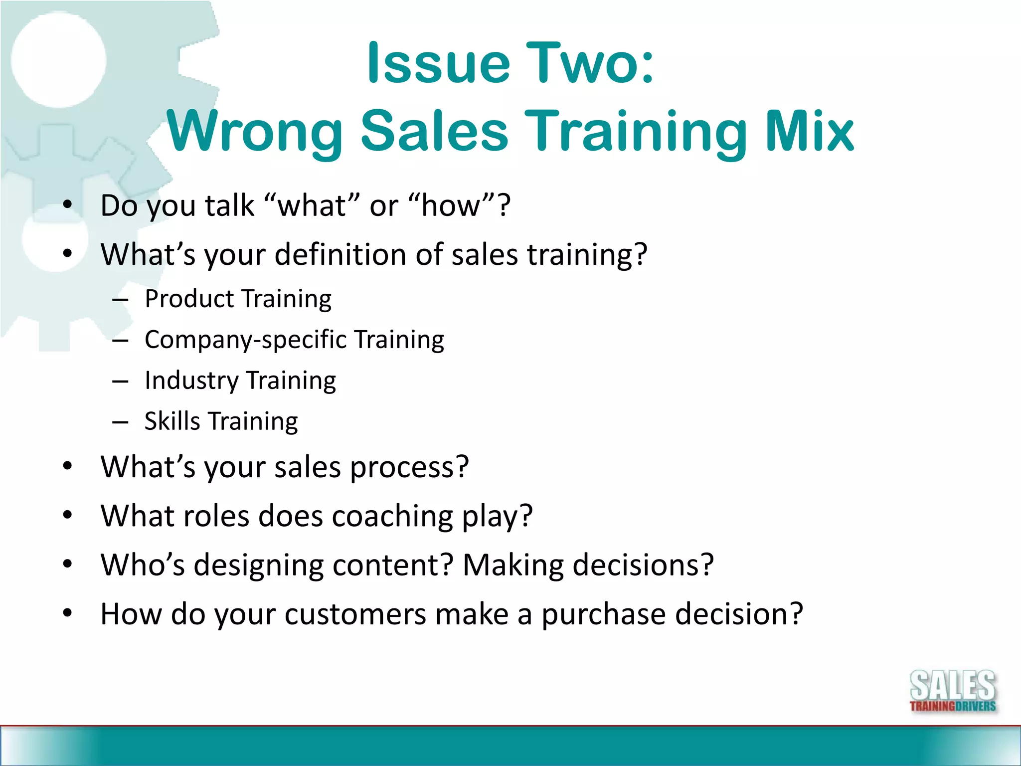 5 Biggest Challenges In Sales Training