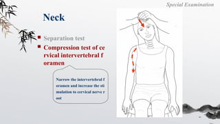 Compression Neck Exam Bone and Joint Examination.ppt presentation | PPT