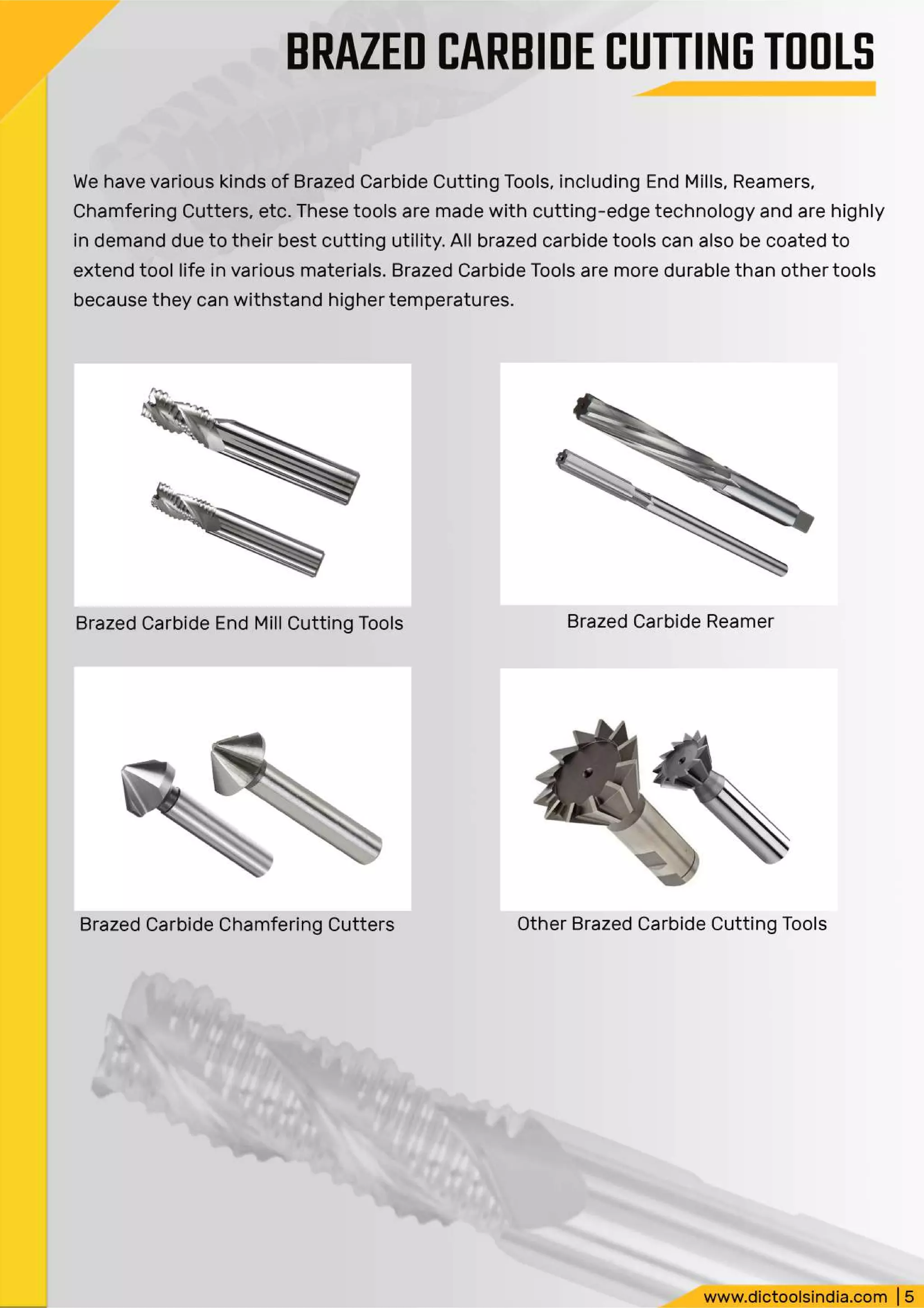 BRAZEDCARBIDECUTTINGTOOLS EXPORTERS PDF