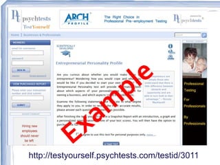 http://testyourself.psychtests.com/testid/3011
 