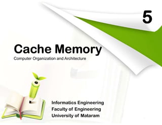 Comprehensive Overview of Cache Memory in Computer Architecture | PDF