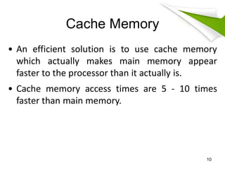 Comprehensive Overview of Cache Memory in Computer Architecture | PDF