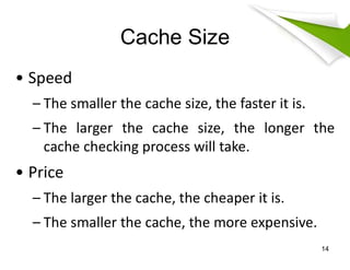 Comprehensive Overview of Cache Memory in Computer Architecture | PDF