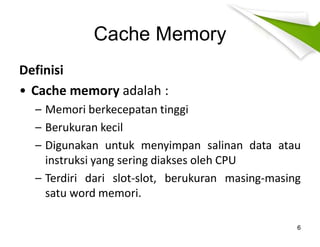 Comprehensive Overview of Cache Memory in Computer Architecture | PDF