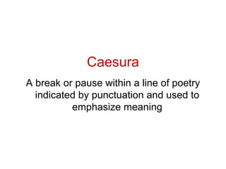 5 cacophony-caesura-catharsis | PPT