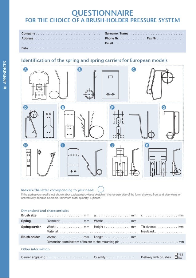 Carbon Brushes Technical Guide