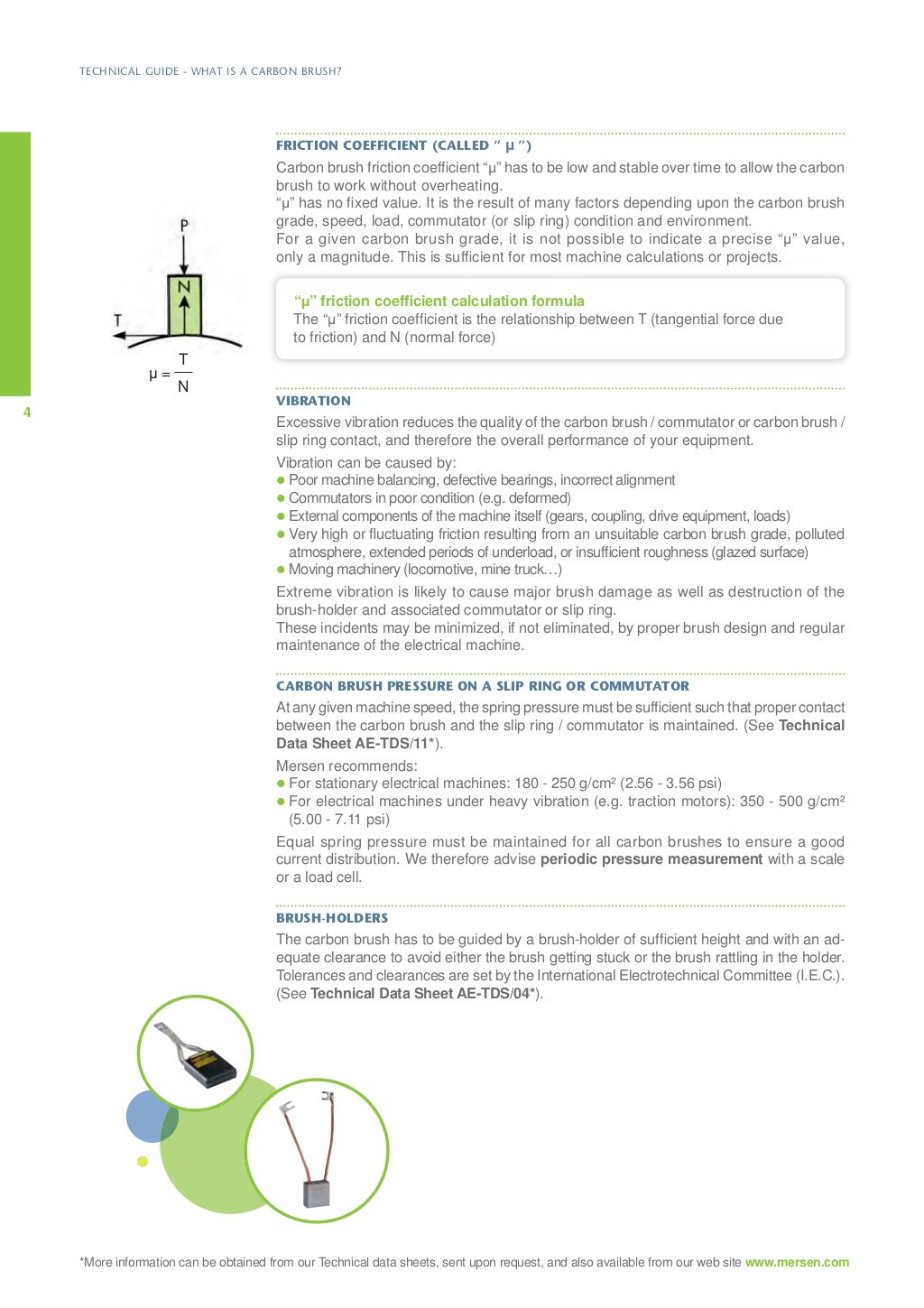 Carbon Brushes Technical Guide