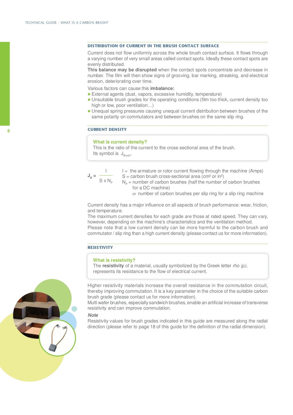 Carbon Brushes Technical Guide