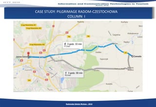 CASE STUDY: PILGRIMAGE RADOM-CZESTOCHOWA
COLUMN I
Radomska Szkoła Wyższa - 2016
 