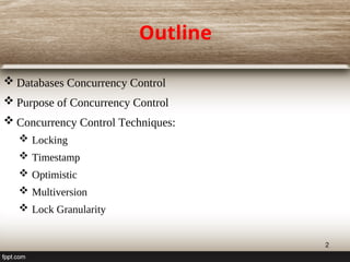 5-Chapter Five - (Concurrency Control Techniques) (2).pdf