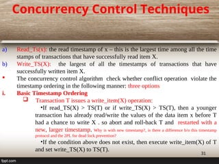 why does the accuracy decrease as the concurrency... 5-Chapter Five - (Concurrency Control Techniques) (2).pdf