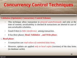 5-Chapter Five - (Concurrency Control Techniques) (2).pdf