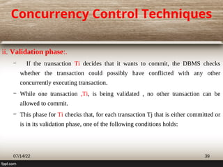 5-Chapter Five - (Concurrency Control Techniques) (2).pdf