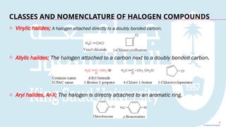 Comprehensive Principles of Organic Halogen Compounds and Their ...