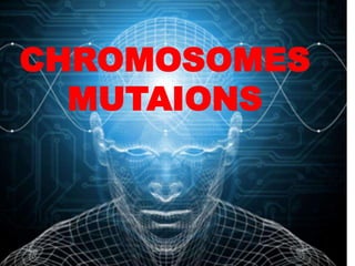 CHROMOSOMES
MUTAIONS
 