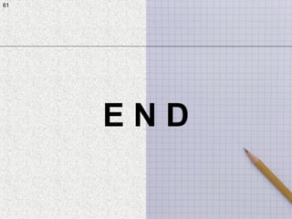 61
E N D
61
 