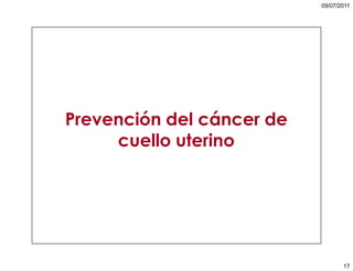 5. cáncer de cuello uterino