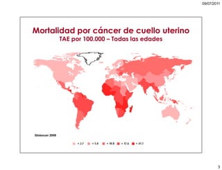 5. cáncer de cuello uterino