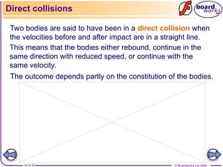 5-collisions.ppt The principle of comomentum Examination-style ...