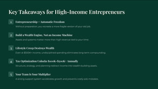 5 Common Mistakes High Earners Make Chasing Entrepreneurship for ...