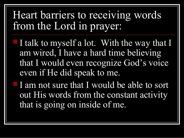 Communing Spirit To Spirit - 