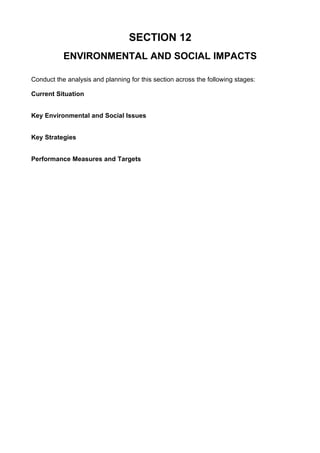 5. Comprehensive Strategic Business Plan Template