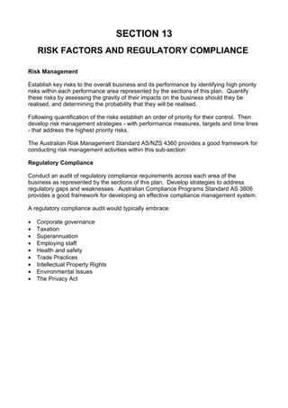 5. Comprehensive Strategic Business Plan Template