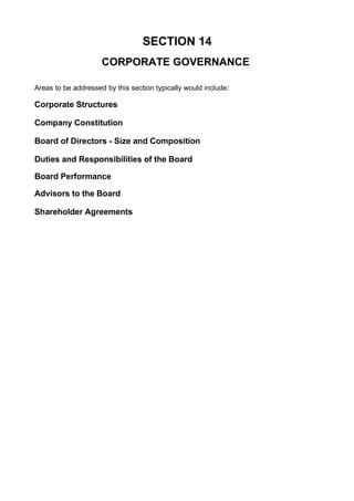 5. Comprehensive Strategic Business Plan Template