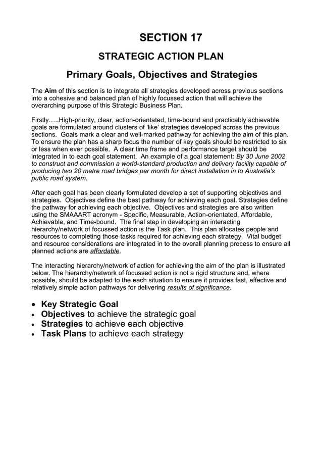 comprehensive business plan pdf