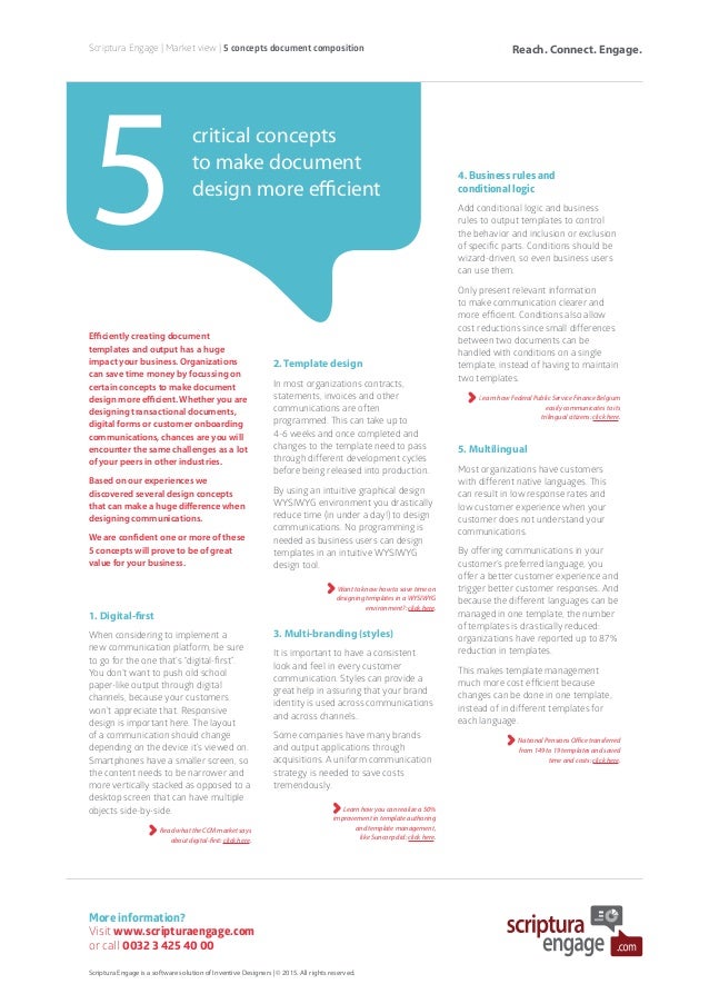 5 concepts for better document design document design templates