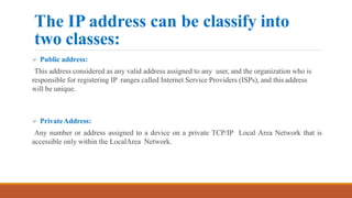 5 configuring TCP/IP | PPTX