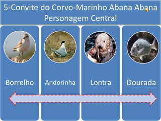 5-Convite do Corvo-Marinho Abana AbanaPersonagem Central  
