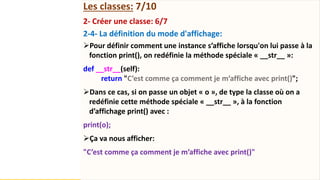les classes en python programming language | PDF