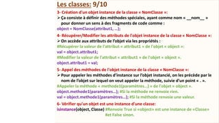 les classes en python programming language | PDF