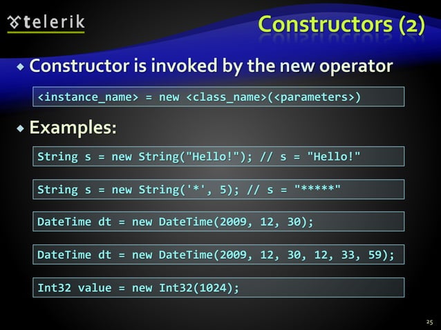 5. c sharp language overview part ii | PPT