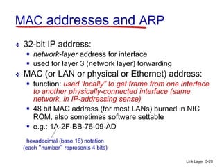 Ch5 data layer network | PPT