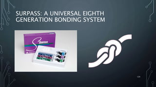 SURPASS: A UNIVERSAL EIGHTH
GENERATION BONDING SYSTEM
129
 