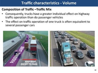 Traffic Composition Highway Geometric Design control and criteria-2 | PPTX
