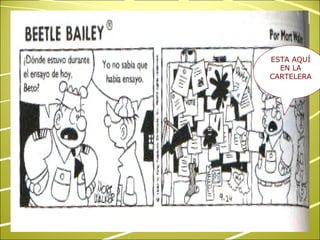 ESTA AQUÍ EN LA CARTELERA 