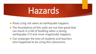 5 Disaster Risks Or Hazards That Can Be Pptx