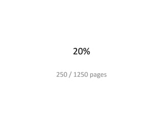 20%

250 / 1250 pages
 
