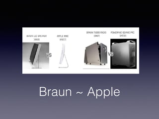 Braun ~ Apple
 