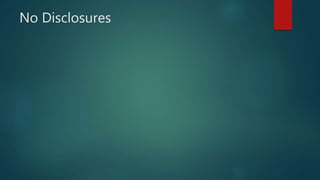 No Disclosures
 