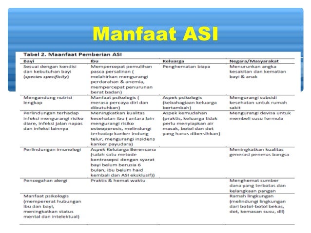 ASI makanan Terbaik untuk Bayi oleh dr. Anita