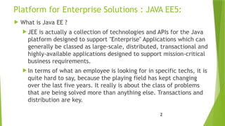 Platform for Enterprise Solution - Java EE5 | PPTX