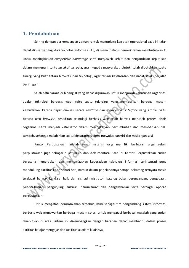 5 E Library Simpus Proposal Penawaran Software Aplikasi Sistem Inform 5 E Library Simpus Proposal Penawaran Software Aplikasi Sistem Inform