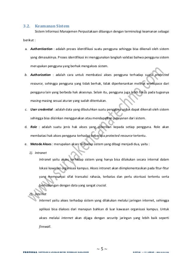 5 E Library Simpus Proposal Penawaran Software Aplikasi Sistem Inform 5 E Library Simpus Proposal Penawaran Software Aplikasi Sistem Inform