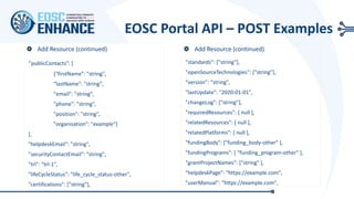 EOSC Portal Application Programming Interface Tutorial | PPT