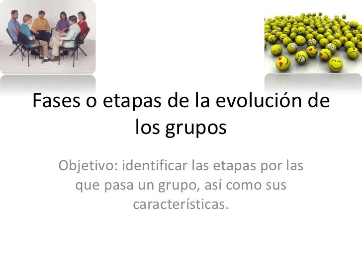 5. fases de la evolución de los grupos